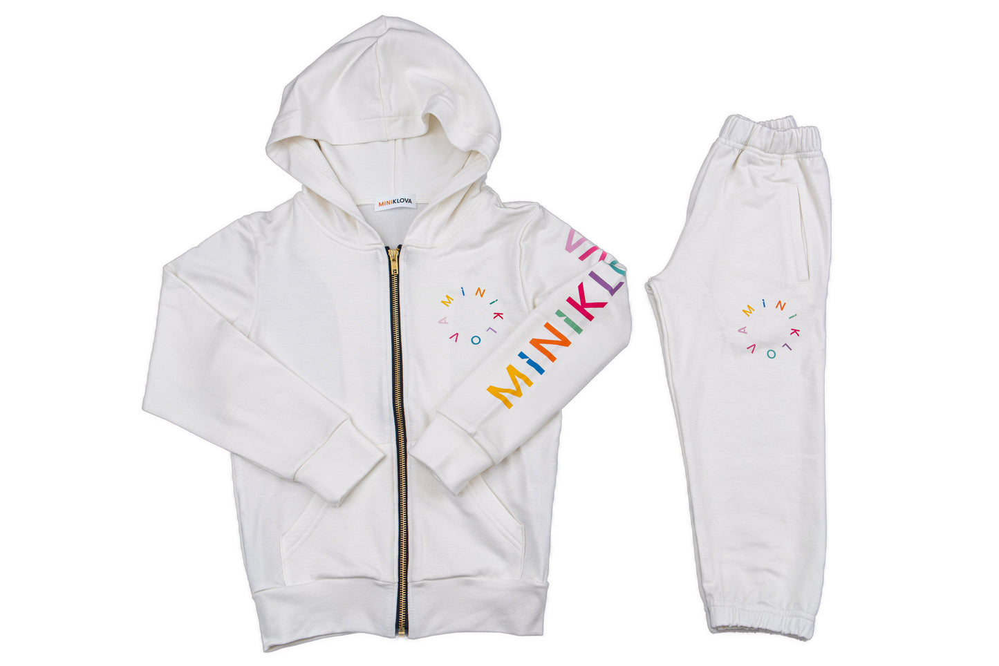 MINIKLOVA Hoodie + Sweatpants Set